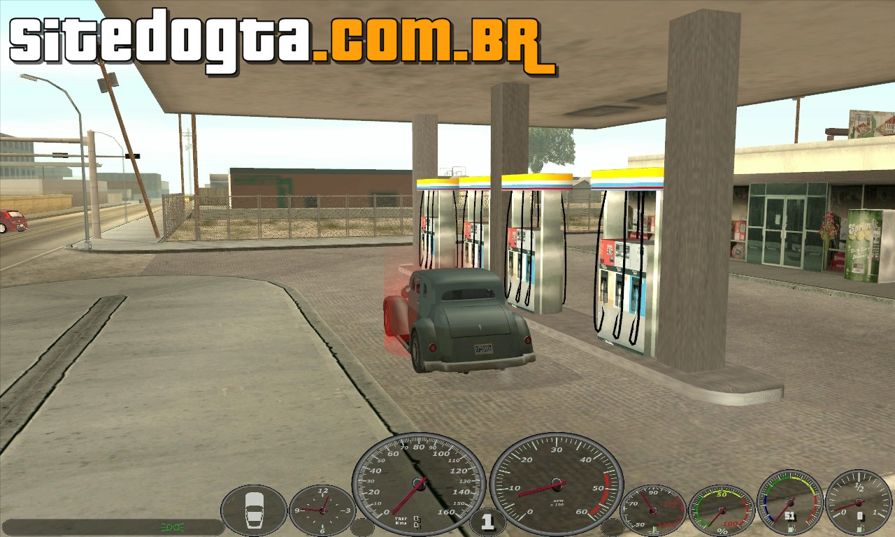 Mod 'Memphis Speedometer' para GTA San Andreas Site do GTA